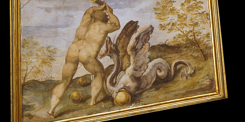 Hercules and the Apples of the Hesperides, Palazzo Vecchio