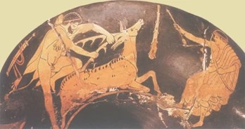 3rd Labour: Ceryneian Hind - Greek art