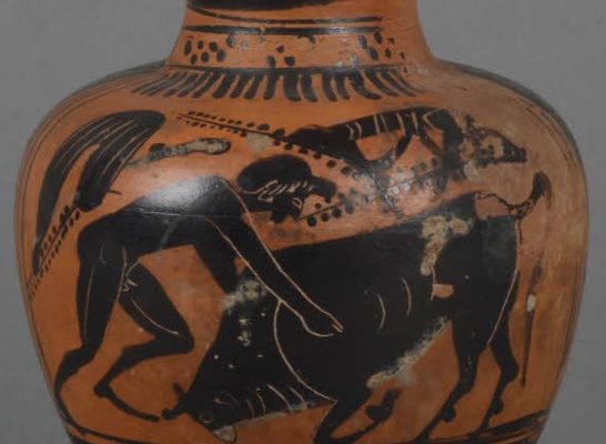 7th Labour: Cretan Bull - Greek art