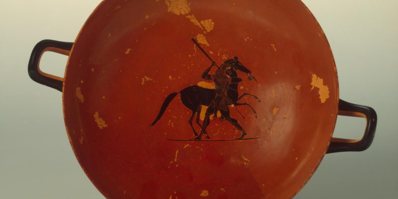 8th Labour: Horses of Diomedes - Greek art
